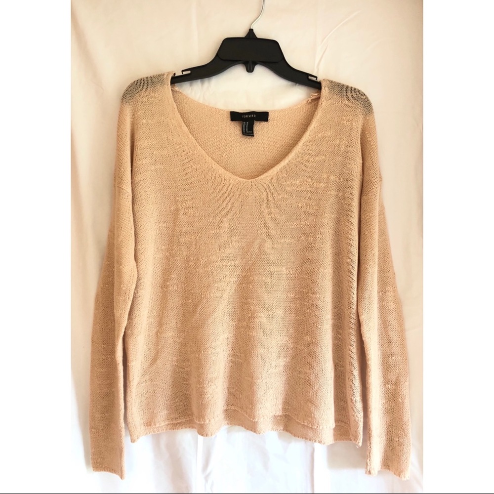 Blush Nude Light-weight Sweater